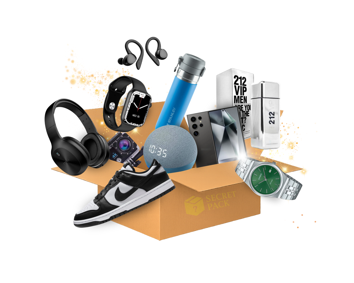 Caixa Secret Pack 3kg