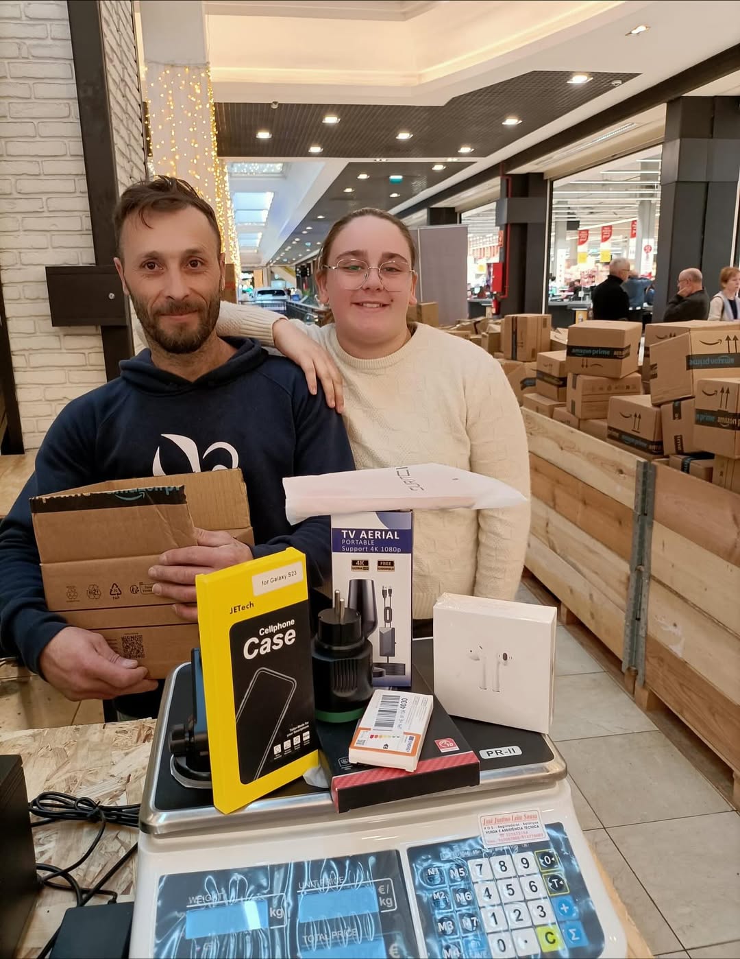 Cliente satisfeito com produtos Secret Pack