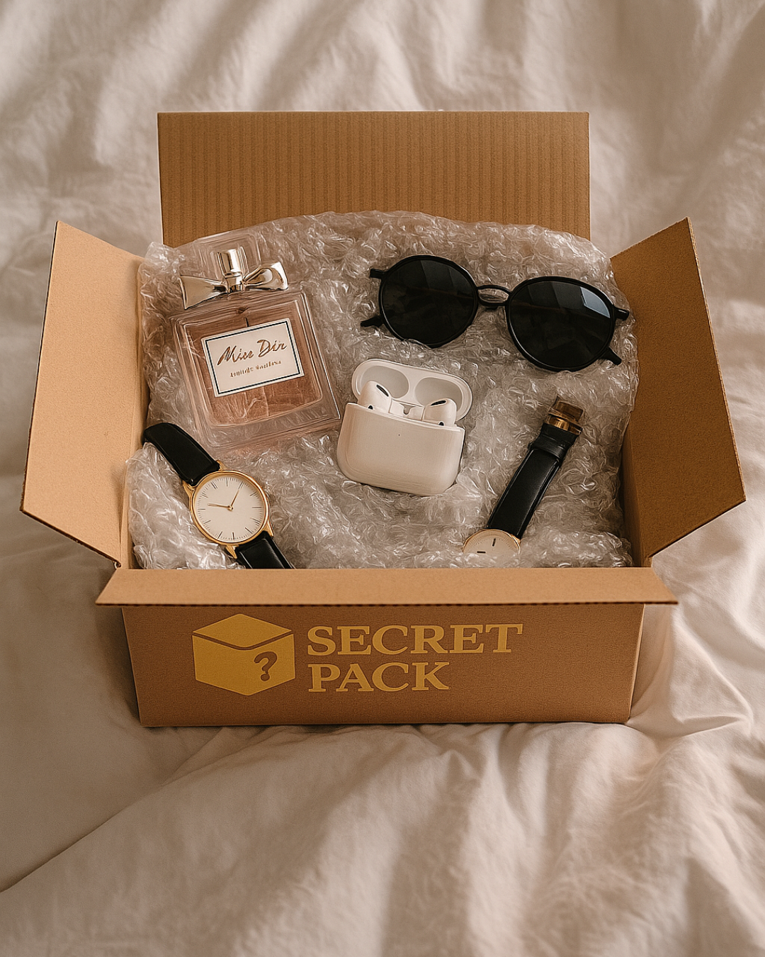 Imagem do prêmio encontrado por Maria – Secret Pack